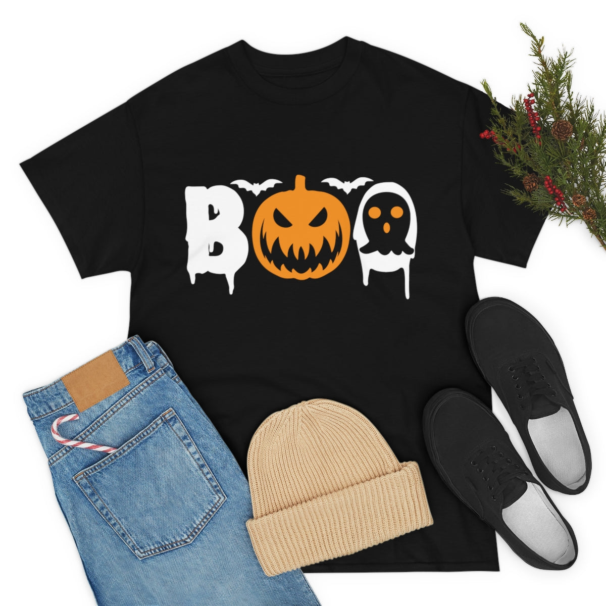 BOO Halloween / Unisex Heavy Cotton Tee