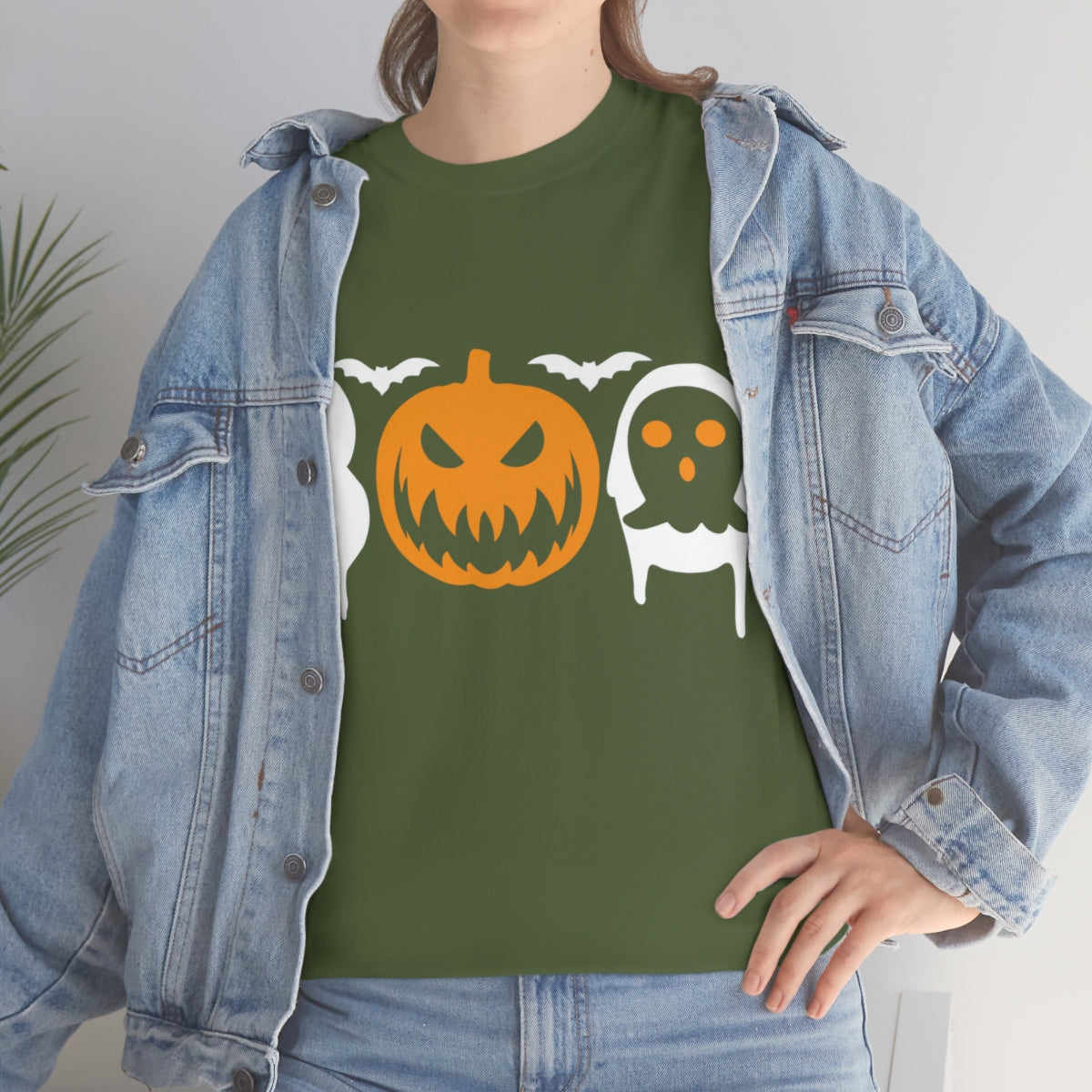 BOO Halloween / Unisex Heavy Cotton Tee