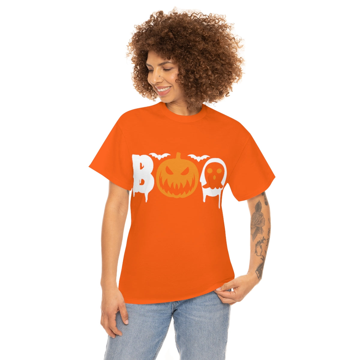 BOO Halloween / Unisex Heavy Cotton Tee