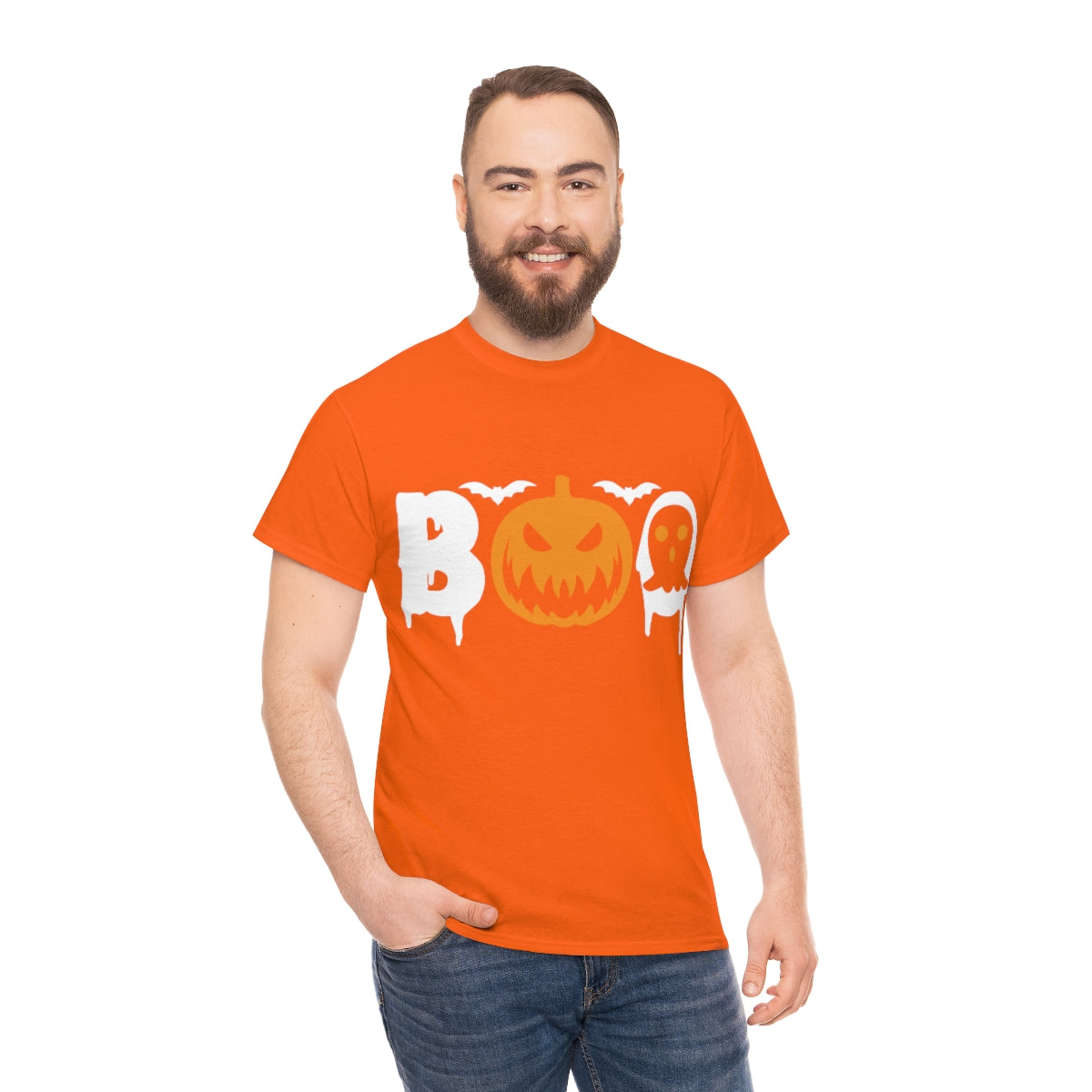 BOO Halloween / Unisex Heavy Cotton Tee