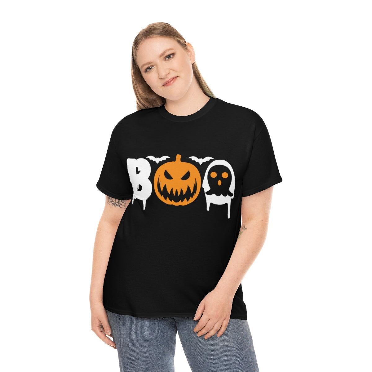 BOO Halloween / Unisex Heavy Cotton Tee