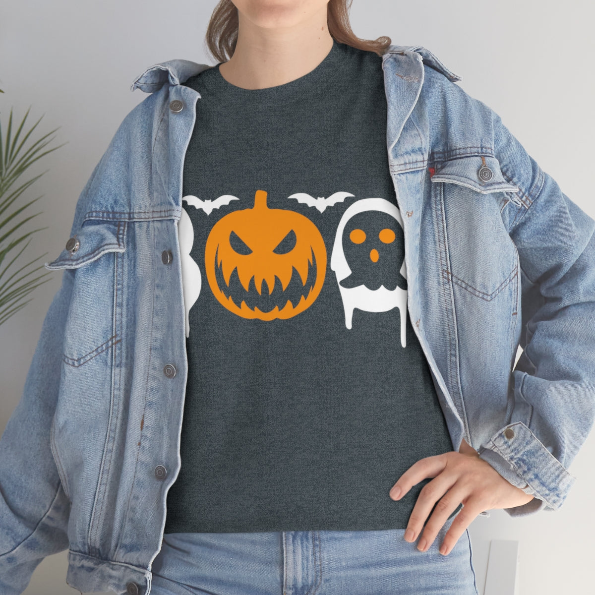 BOO Halloween / Unisex Heavy Cotton Tee