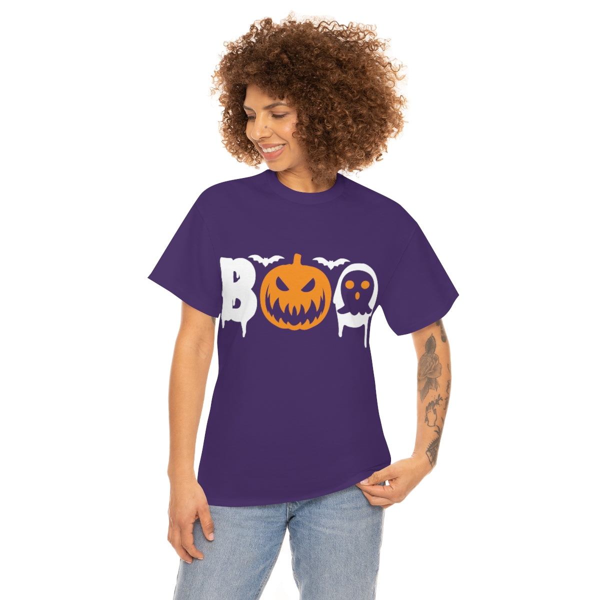 BOO Halloween / Unisex Heavy Cotton Tee