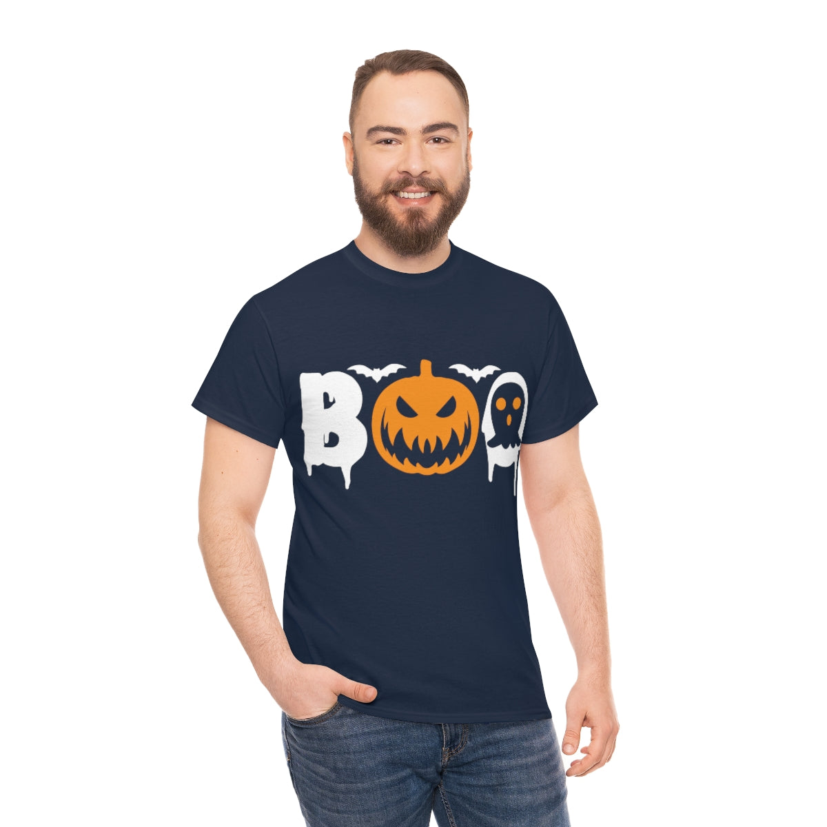 BOO Halloween / Unisex Heavy Cotton Tee