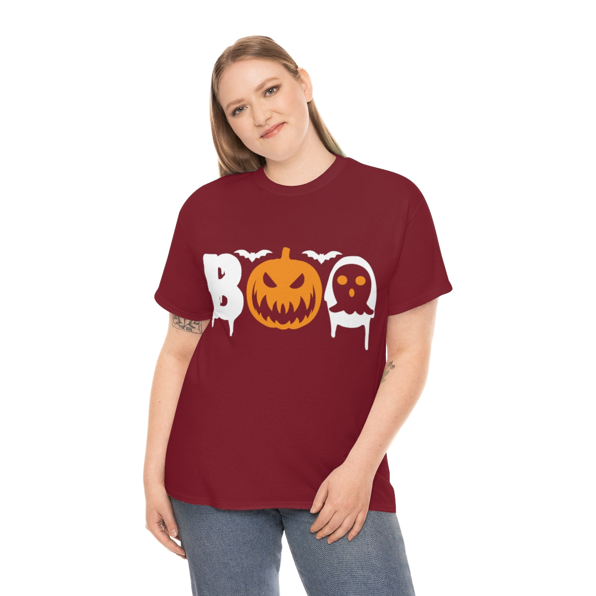 BOO Halloween / Unisex Heavy Cotton Tee