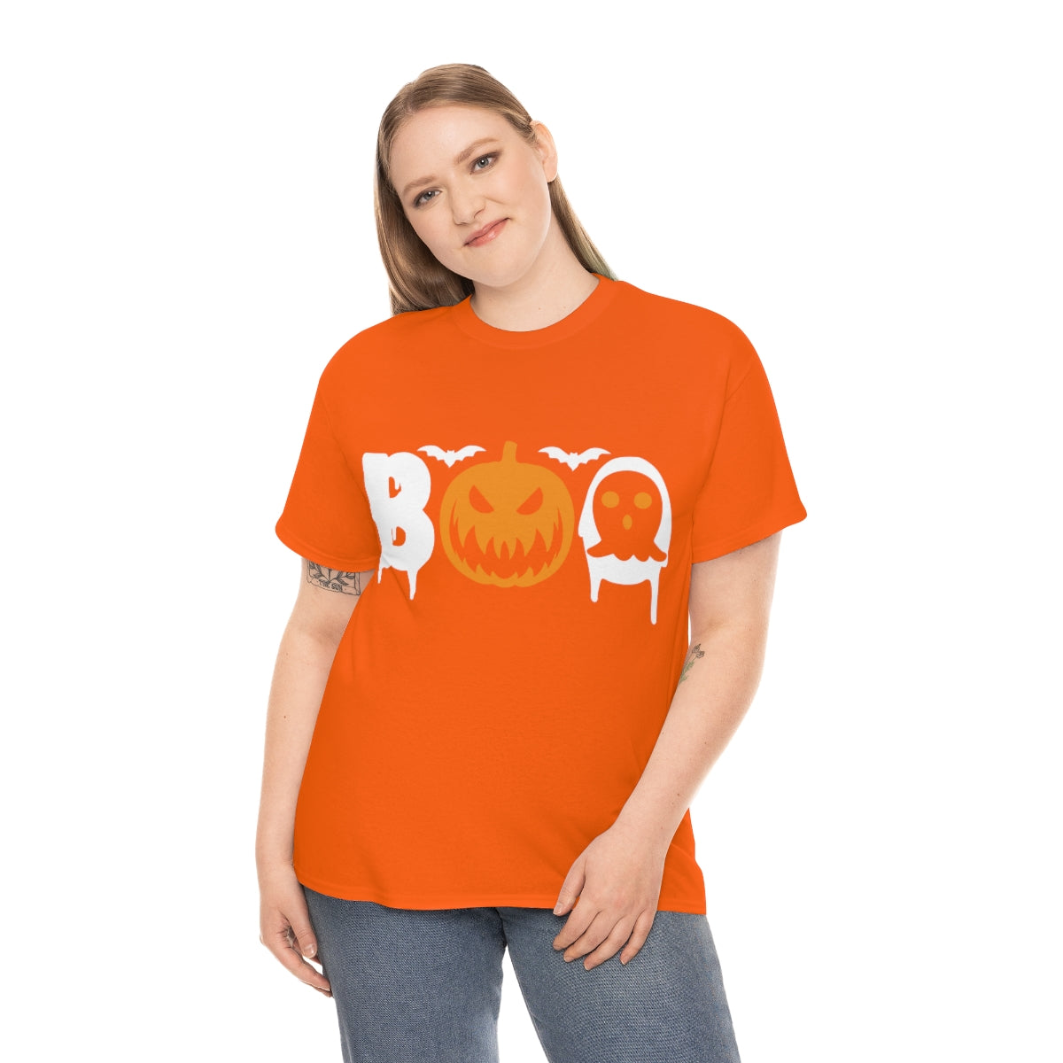 BOO Halloween / Unisex Heavy Cotton Tee