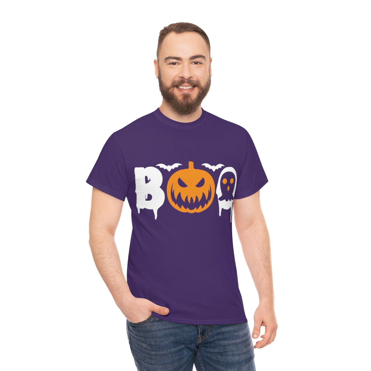 BOO Halloween / Unisex Heavy Cotton Tee