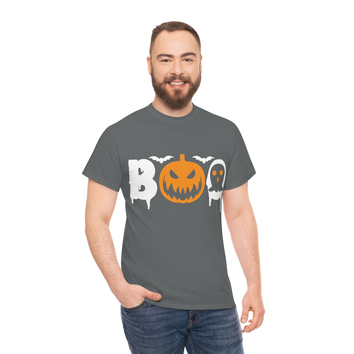 BOO Halloween / Unisex Heavy Cotton Tee