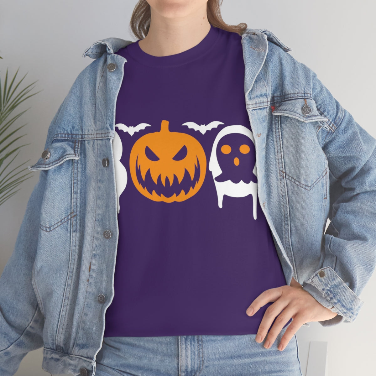 BOO Halloween / Unisex Heavy Cotton Tee