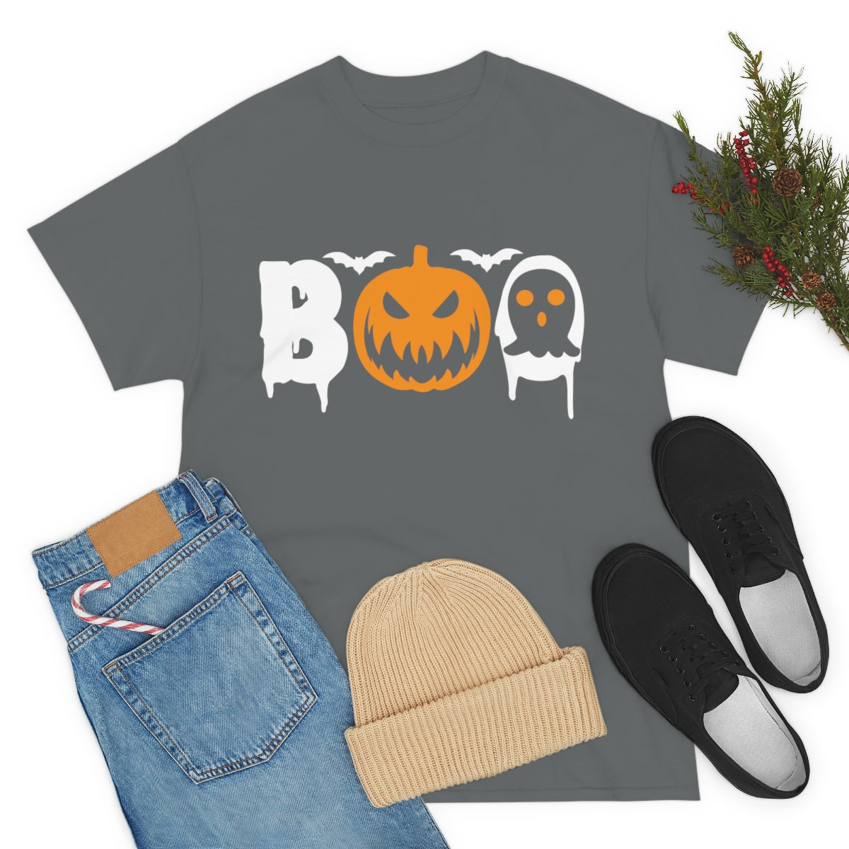 BOO Halloween / Unisex Heavy Cotton Tee