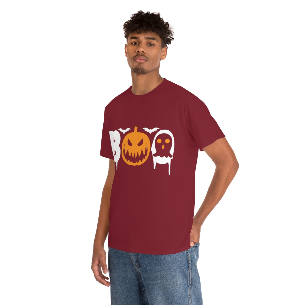 BOO Halloween / Unisex Heavy Cotton Tee