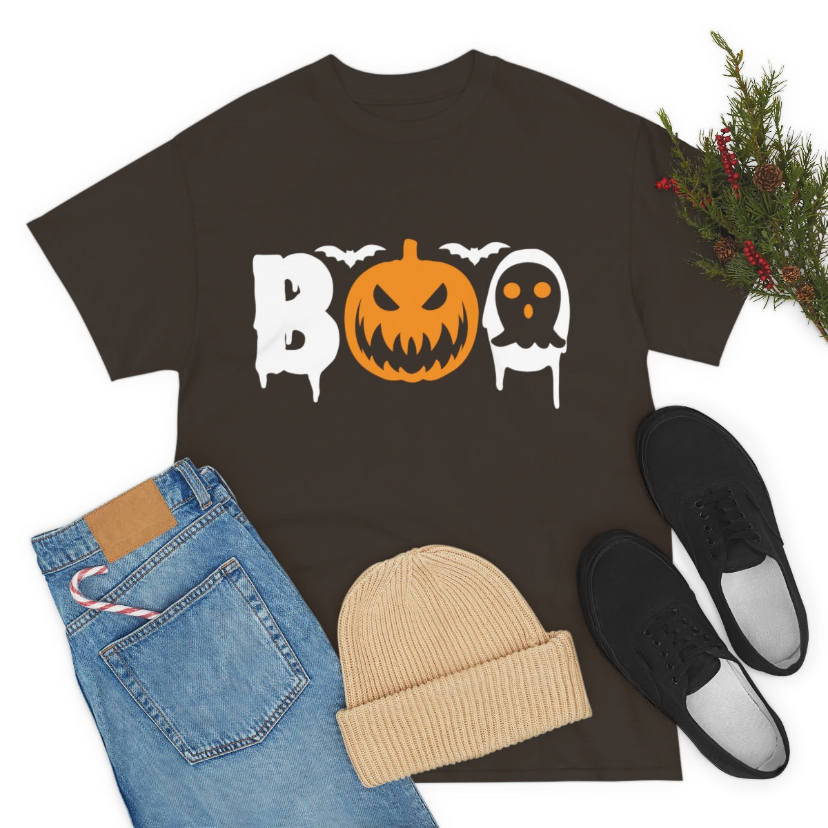 BOO Halloween / Unisex Heavy Cotton Tee