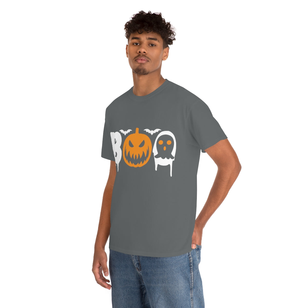 BOO Halloween / Unisex Heavy Cotton Tee