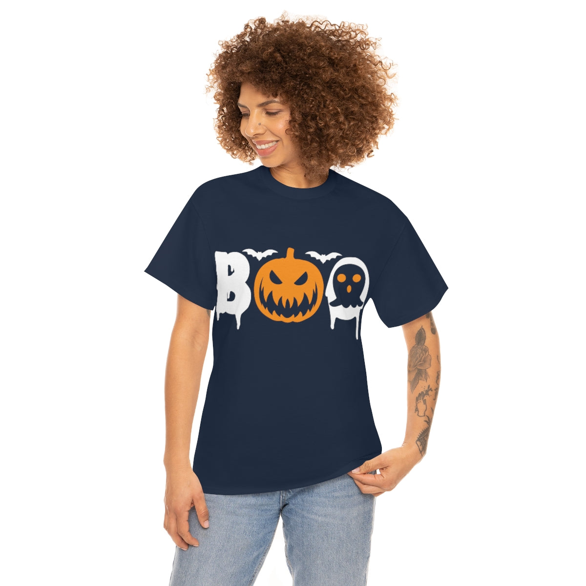 BOO Halloween / Unisex Heavy Cotton Tee