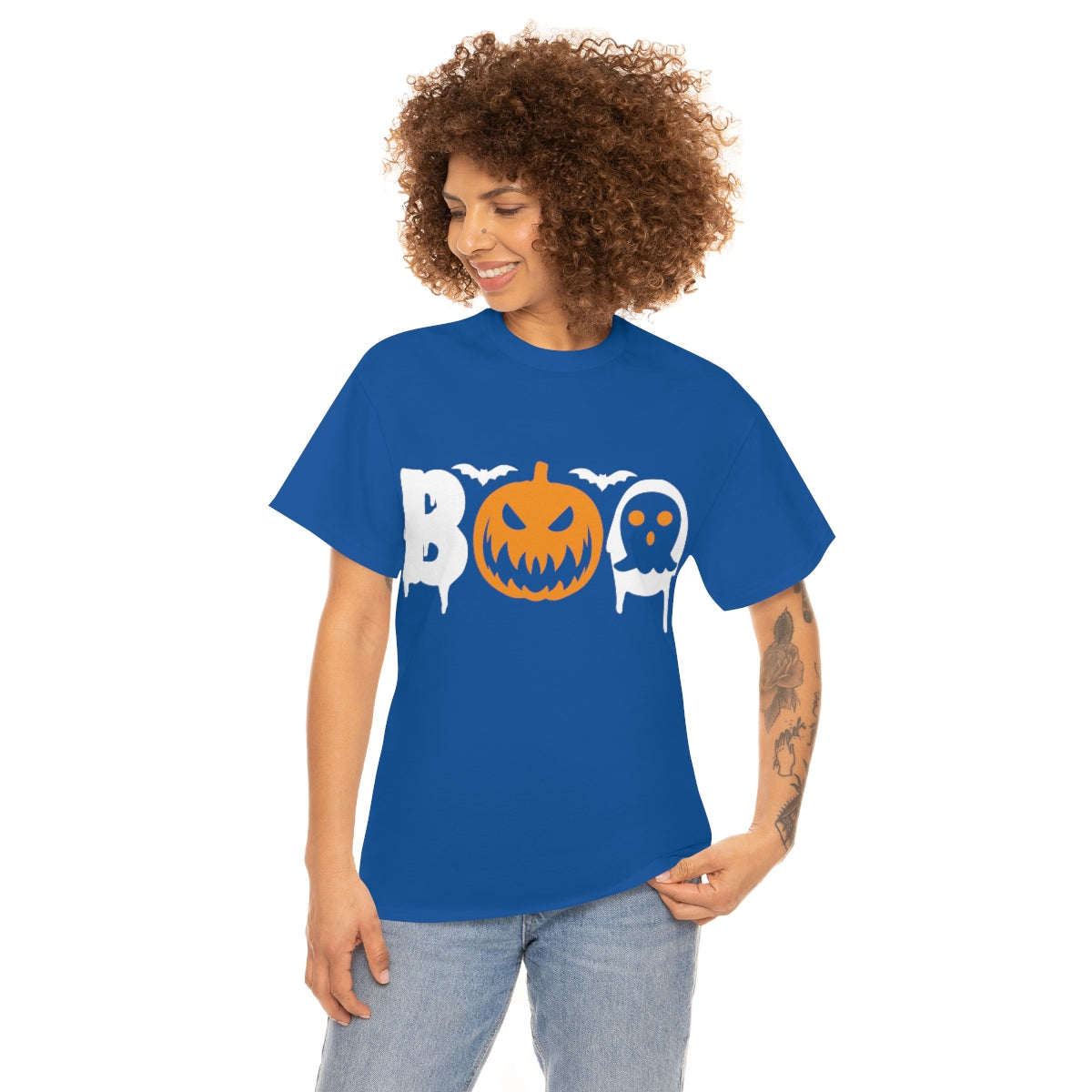 BOO Halloween / Unisex Heavy Cotton Tee