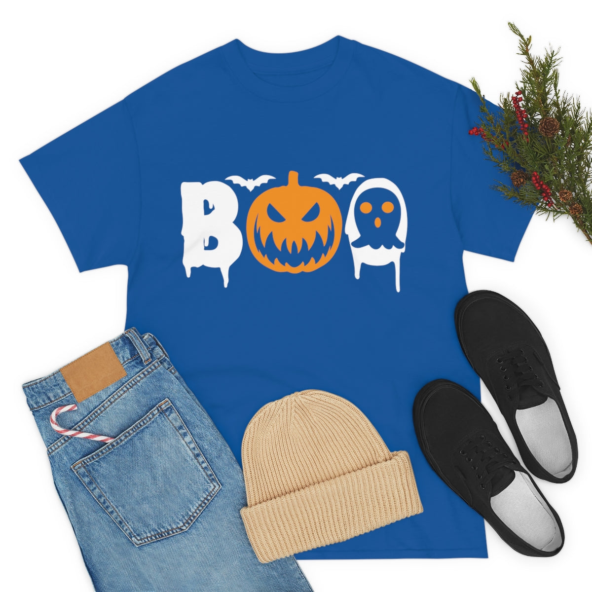 BOO Halloween / Unisex Heavy Cotton Tee
