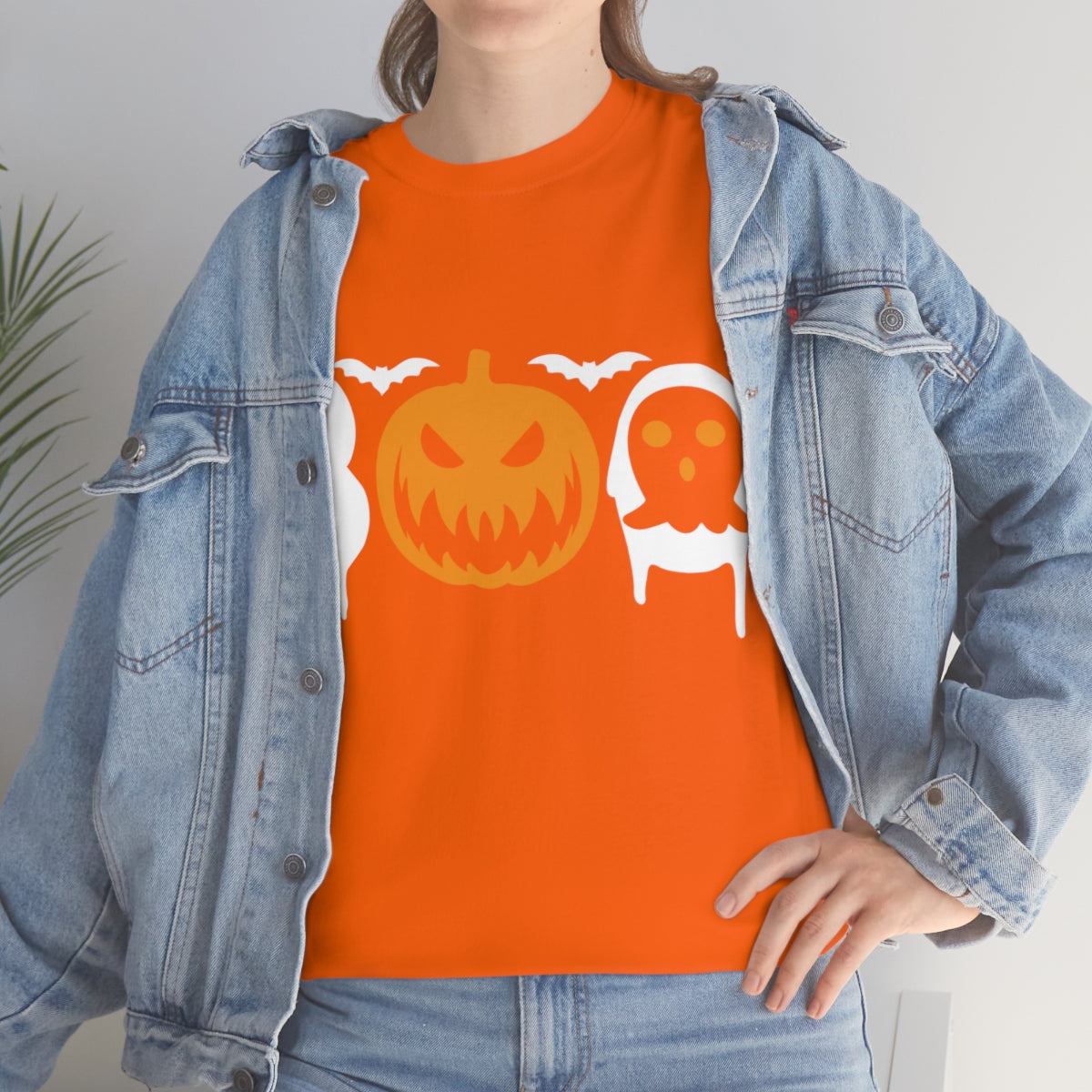 BOO Halloween / Unisex Heavy Cotton Tee