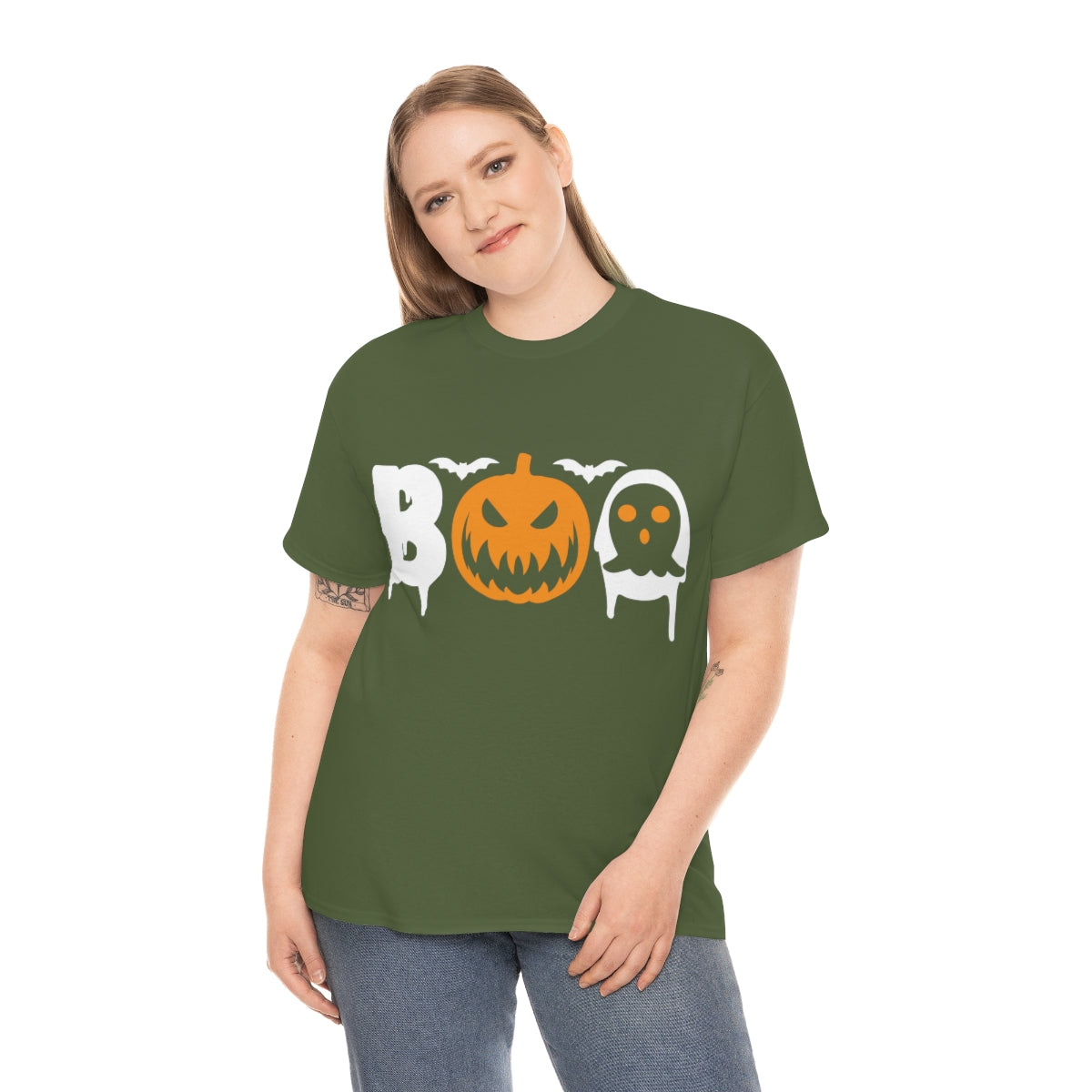 BOO Halloween / Unisex Heavy Cotton Tee