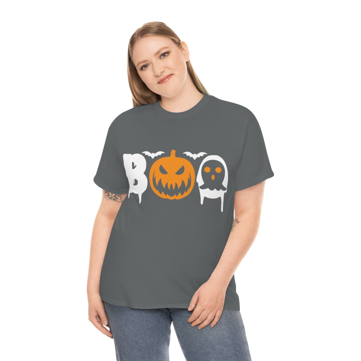 BOO Halloween / Unisex Heavy Cotton Tee