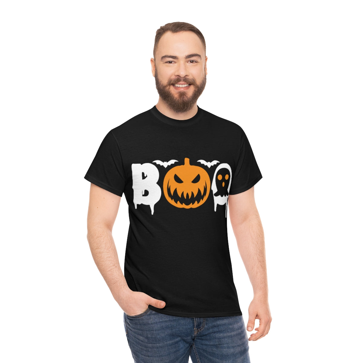 BOO Halloween / Unisex Heavy Cotton Tee