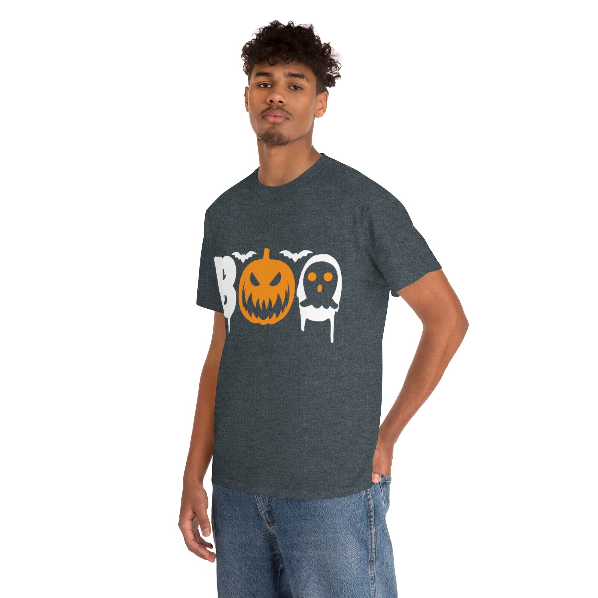 BOO Halloween / Unisex Heavy Cotton Tee