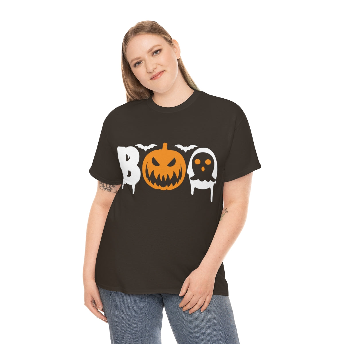 BOO Halloween / Unisex Heavy Cotton Tee