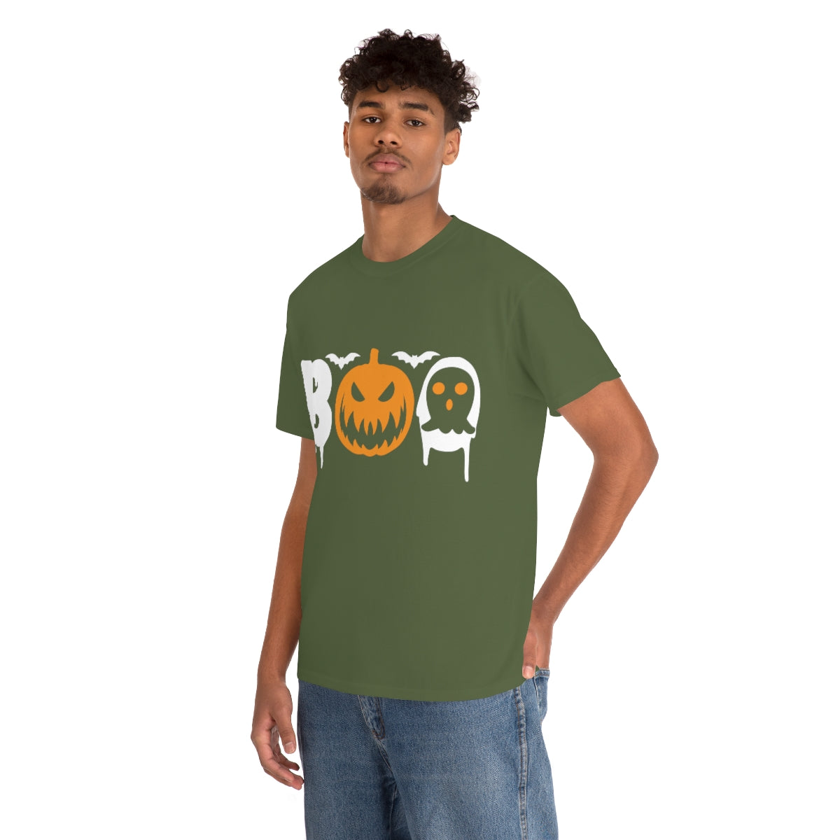 BOO Halloween / Unisex Heavy Cotton Tee