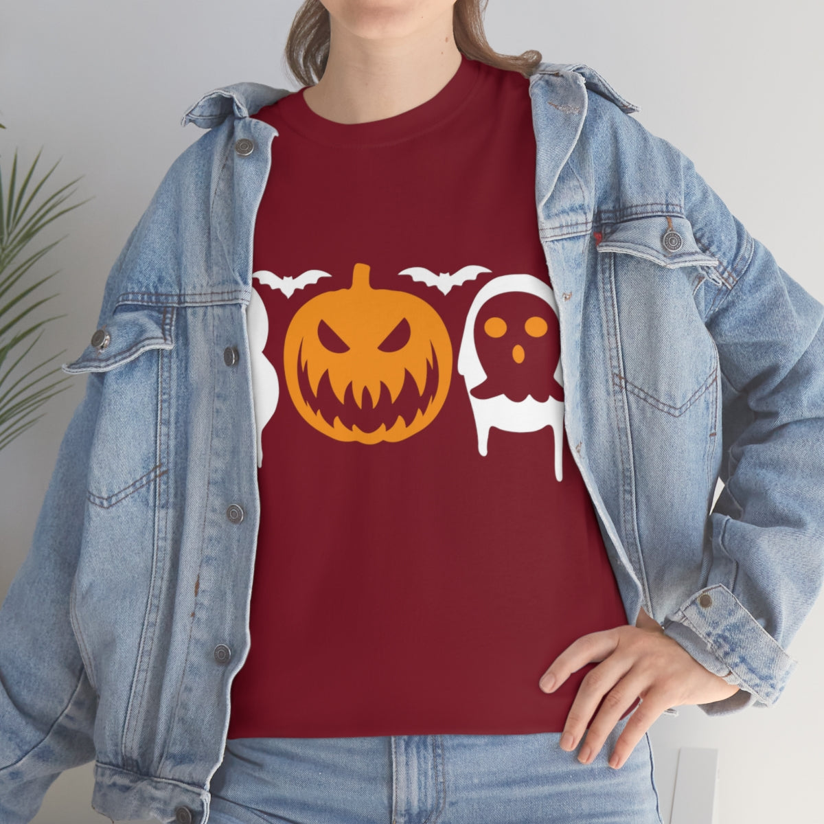 BOO Halloween / Unisex Heavy Cotton Tee