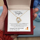 To My Daughter Forever Love Necklace/This Old Lion/Gift
