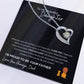 To My Daughter Forever Love Necklace/This Old Lion/Gift