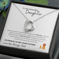 To My Daughter Forever Love Necklace/This Old Lion/Gift
